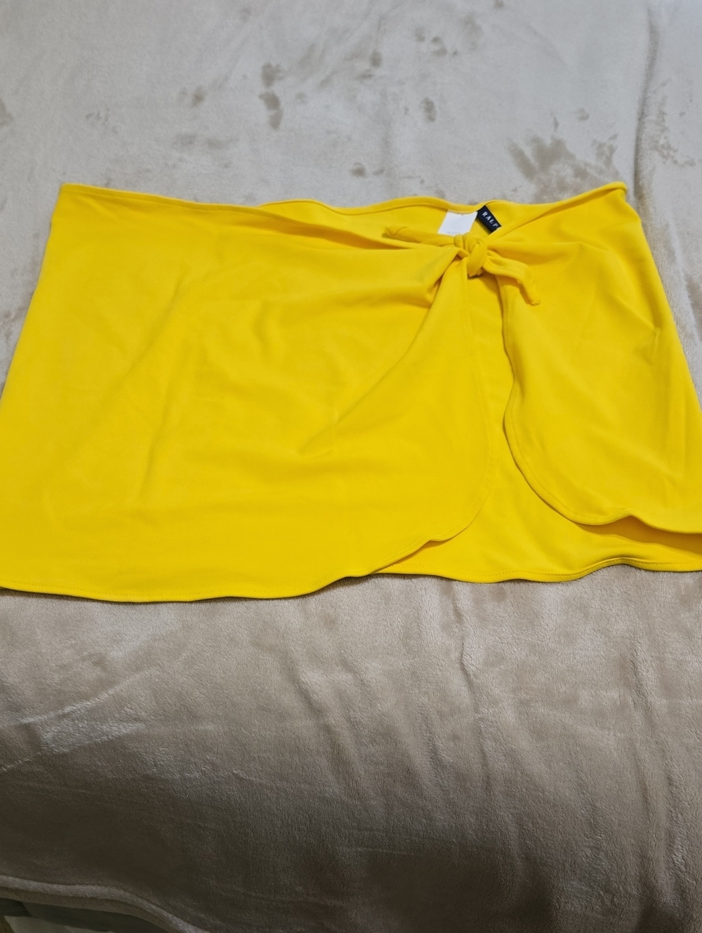 Ralph Lauren Yellow Swim Coverup Sarong